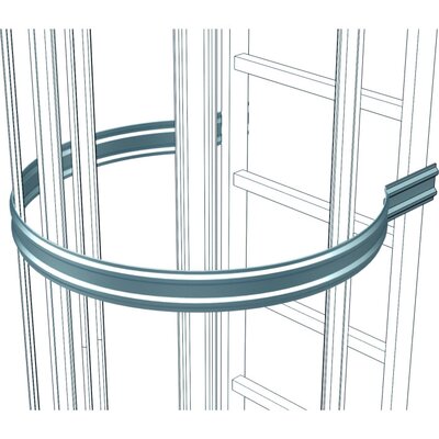 Fixed ladder systems with cage construction | Mennens Netherlands